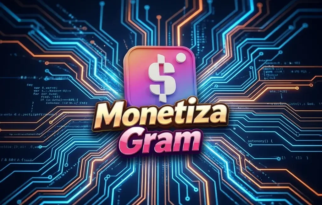 Logo Monetizagram curso de afiliación por Instagram